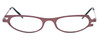 Harry Lary's French Optical Eyewear Spanky in Ruby (443)