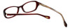 Oliver Peoples Designer Eyeglasses Marcela SI in Burgundy 51mm :: Rx Bi Focal