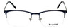 Esquire Designer Eyeglasses EQ1519 in Matte-Blue-Silver 54mm :: Rx Bi-Focal