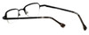 Cinzia Designer Eyeglasses Fine Print 01 in Black 44mm :: Rx Bi Focal
