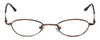 X Tender Designer Eyeglasses Model 8 in Brown 43mm :: Rx Bi-Focal
