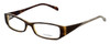 Vera Wang Designer Eyeglasses V024 in Suede-Horn 52mm :: Rx Bi-Focal