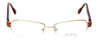 Lilly Pulitzer Designer Eyeglasses Eve in Gold 51mm :: Custom Left & Right Lens