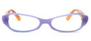 Harry Lary's French Designer Reading Glasses Tori Lilac Peach 53D 45 mm X-Small