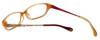 Lilly Pulitzer Designer Eyeglasses Kelton in Raspberry 53mm :: Rx Single Vision