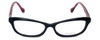 Lilly Pulitzer Designer Reading Glasses Adelson Cateye in Black 53 mm PICK POWER