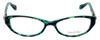 Lilly Pulitzer Authentic Designer Reading Glasses Kolby Tortoise-Aqua Blue 51mm