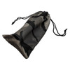 Camouflage Micro-Fiber Drawstring Eyglasses/Sunglasses Case Blue or Green Camo