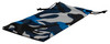 Camouflage Micro-Fiber Drawstring Eyglasses/Sunglasses Case Blue or Green Camo