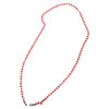 Calabria Link Eyeglass/Sunglass Chain Lanyard Necklace Wine Red Adustable Tips