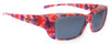 Jonathan Paul Polarized Fitovers Eyewear Small Nowie in Berry-Crush & Gray NW002