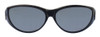 Jonathan Paul Polarized Fitover Sunglasses 135x41mm Ikara Midnite-Oil Black Gray