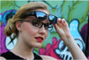 Jonathan Paul® Fitovers Eyewear Large Neera in Blue-Blast & Gray NR002