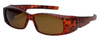 Calabria Polarized Fitover Sunglasses 7666PL MEDIUM in 3 Color Options