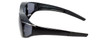 Calabria 7659 Polarized FitOver Sunglasses Large Size Fit Wear Over Eyeglasses