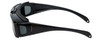 Calabria Flip-Up Fitover Polarized Sunglasses