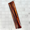 Speert Handmade Swiss European Comb Style #15 7 Inch Wide Tortoise Havana Brown