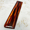 Speert Handmade Swiss European Comb Style #15 7 Inch Wide Tortoise Havana Brown