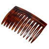 Speert Handmade European Side Comb Style #301 2"Inch Tortoise Havana Brown Gold
