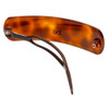 Speert Handmade Swiss European Barrette Style 423 New Havana Tortoise Brown