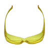 CALABRIA 6000Y Economy Fitover Safety Glasses with 100% UV PROTECTION IN YELLOW