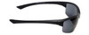 Calabria Sport Wrap 202BF Bi-Focal Safety Glasses in MATTE Black CHOOSE POWER