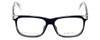 Marc Jacobs Designer Eyeglasses MMJ615-0MHL in Black-Crystal 54mm :: Custom Left & Right Lens