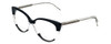 Marc Jacobs Designer Eyeglasses MMJ629-ASO in Black-Crystal 53mm :: Custom Left & Right Lens