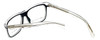 Marc Jacobs Designer Eyeglasses MMJ615-0MHL in Black-Crystal 54mm :: Rx Single Vision