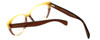 Marc Jacobs Designer Eyeglasses MMJ629-AR0 in Orange-Brown 53mm :: Progressive