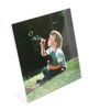 Speert Acrylic Photo Frame Model 354 L Shape Stand Up Picture Clear in SIZE 5" Inches  x 5 Inches Image 1