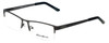 Eddie-Bauer Designer Reading Glasses EB8250 in Gunmetal 56mm