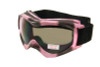 Large Ski Goggles w/ Anti-Fog lenses & Head Strap in Pink G30SD