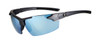 Tifosi High Performance Sunglasses Jet FC in Matte-Gunmetal & Smoke Bright Blue