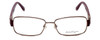 Salvatore Ferragamo Designer Eyeglasses SF2124R-213 in Shiny-Light-Brown 54mm :: Progressive