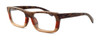 Specs of Wood Designer Wooden Eyewear Made in the USA Serious III Red Rosewood