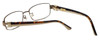 Salvatore Ferragamo Designer Eyeglasses SF2115-210 in Shiny-Brown 53mm :: Rx Bi-Focal