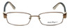 Salvatore Ferragamo Designer Reading Glasses SF2115-210 in Shiny-Brown 53mm