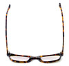 Parkman Handcrafted Reading Glasses Brickma in Tortoise with Coffee ; Made in th