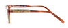 Parkman Handcrafted Reading Glasses Francesa in Cranberry Tan with Wine Cork ; M