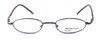 Calabria Metal Flex X-Small Kids 40 mm Designer Reading Glasses 1003 in Purple
