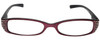 Calabria 834 Designer Reading Glasses w/Ostrich Case in 99 Color&Power Options