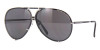 J-Black Silver w/Polarized Grey & Silver Mirror Lens Profile