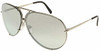 B - Silver Frame Grey gradient Lens & Green lens