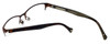 Lucky Brand Designer Eyeglasses Fleetwood in Chocolate 53mm :: Custom Left & Right Lens