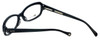 Lucky Brand Designer Eyeglasses Savannah in Black 55mm :: Custom Left & Right Lens