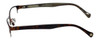 Lucky Brand Designer Eyeglasses Fleetwood in Chocolate 53mm :: Rx Single Vision