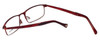 Lucky Brand Designer Eyeglasses Fortune in Red 52mm :: Rx Bi-Focal