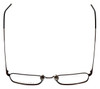 John Varvatos Designer Eyeglasses V126 in Brown 52mm :: Custom Left & Right Lens