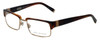 John Varvatos Designer Eyeglasses V137 in Brown-Horn 52mm :: Custom Left & Right Lens